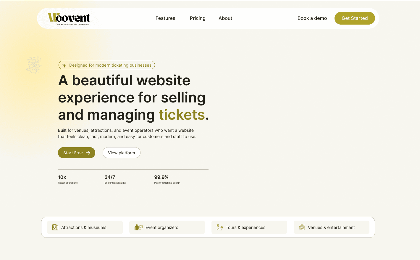 Woovent Ticketing Platform screenshot 2