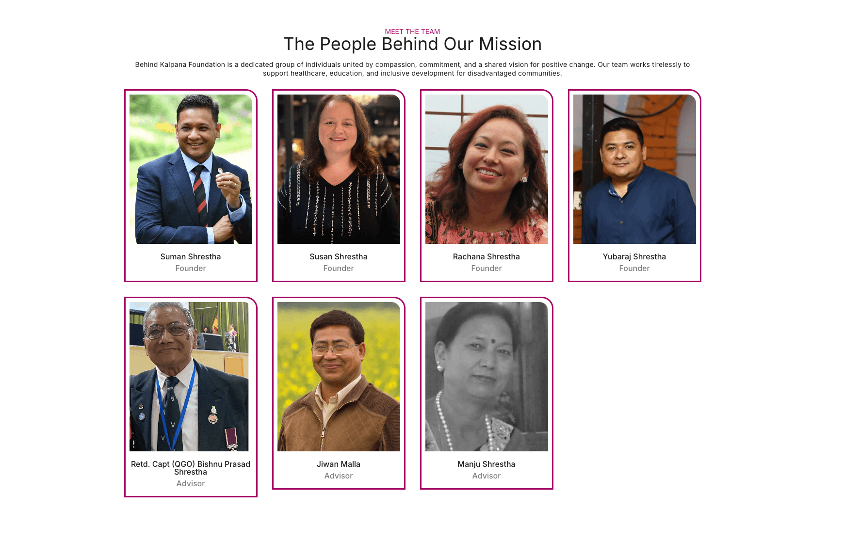 Kalpana Foundation Nepal screenshot 3